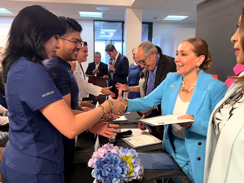 Community leaders with program participants